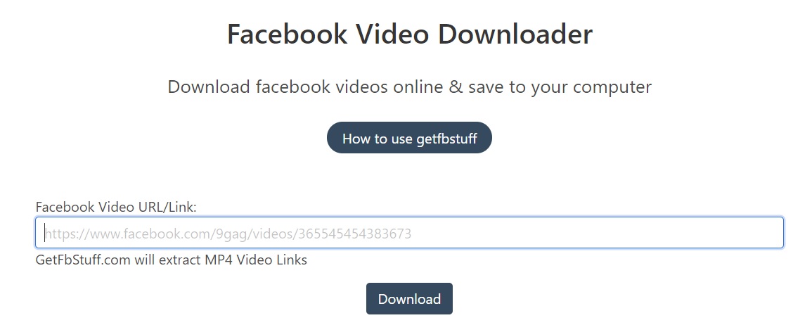 Cách tải video Facebook nhanh nhất về máy tính