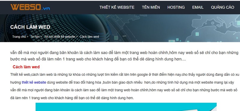 Web hay Wed? Từ nào mới đúng chính tả?
